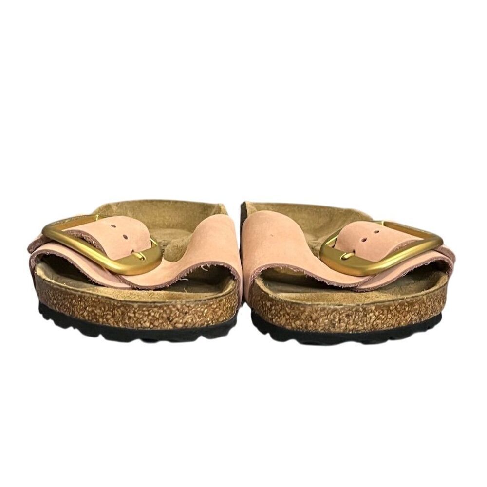 Birkenstock Madrid Big Buckle Women's Sandals Soft Pink 7 Leather Summer Spring - Picture 7 of 12
